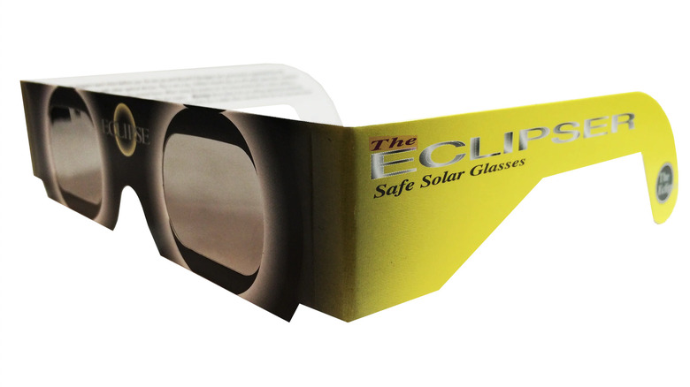 yellow The Eclipser solar eclipse glasses