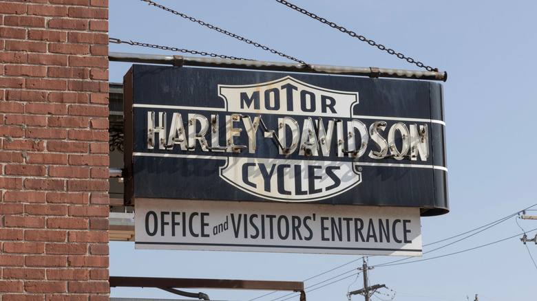 Harley-Davidson HQ sign