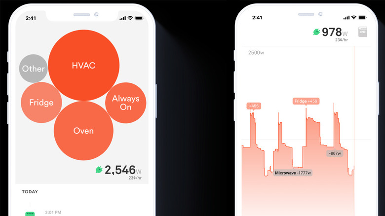 Sense home energy monitor app