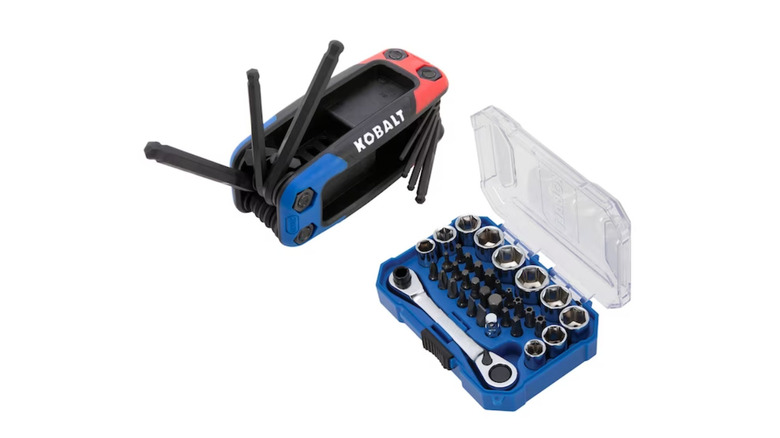 Kobalt 35-Piece Mechanics Tool Set With Hex Key Set