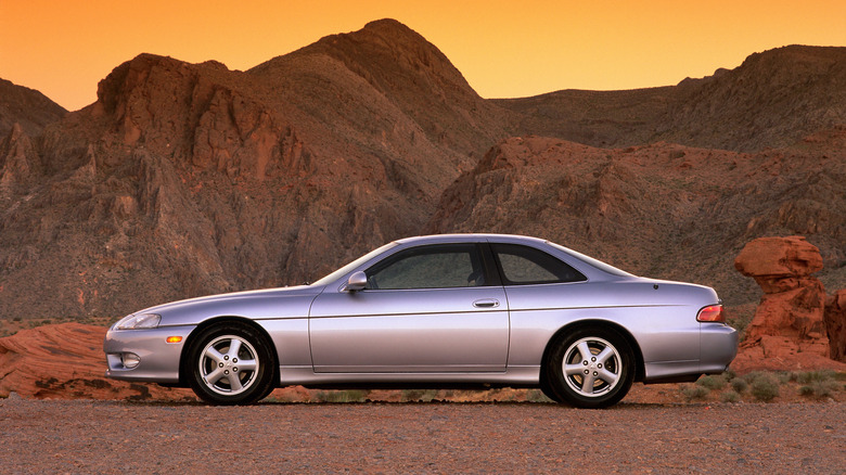 1998 Lexus SC 300, left-hand side view