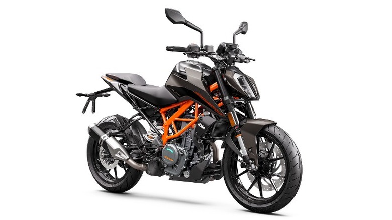 KTM 290 Duke front side view