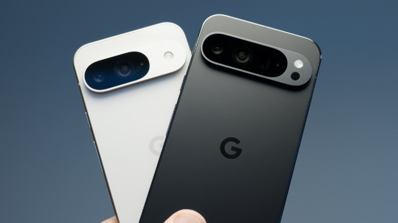 Pixel 9 and 9 Pro smartphones