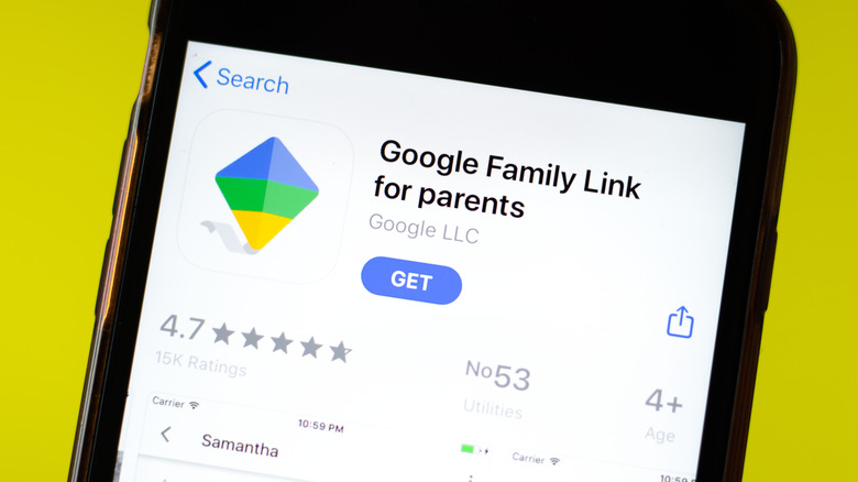 Google Family Link app