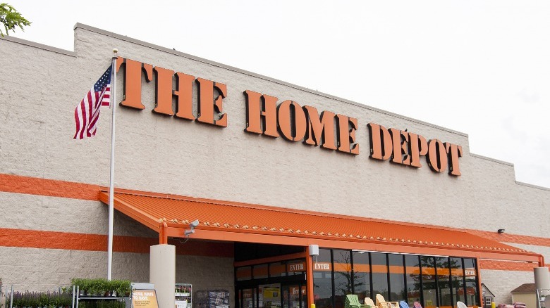 home depot storefront