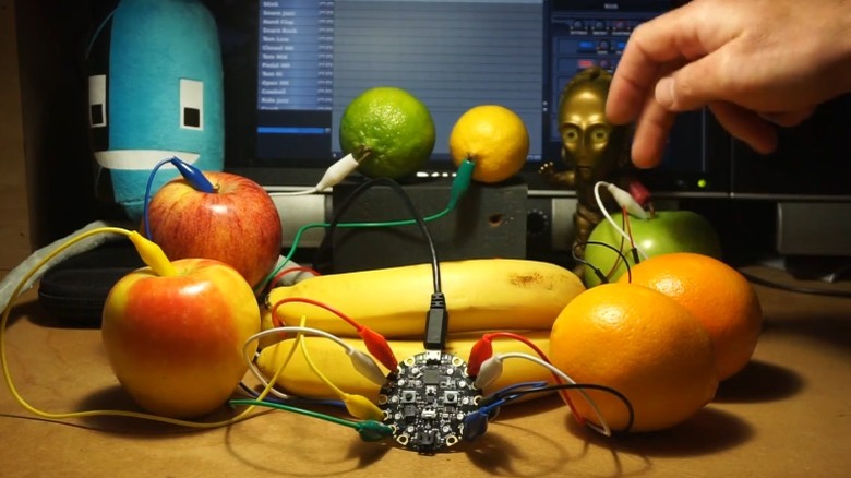 Fruit Drums on table