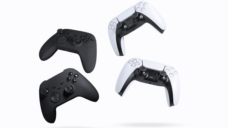 Xbox Core and DualSense controllers.