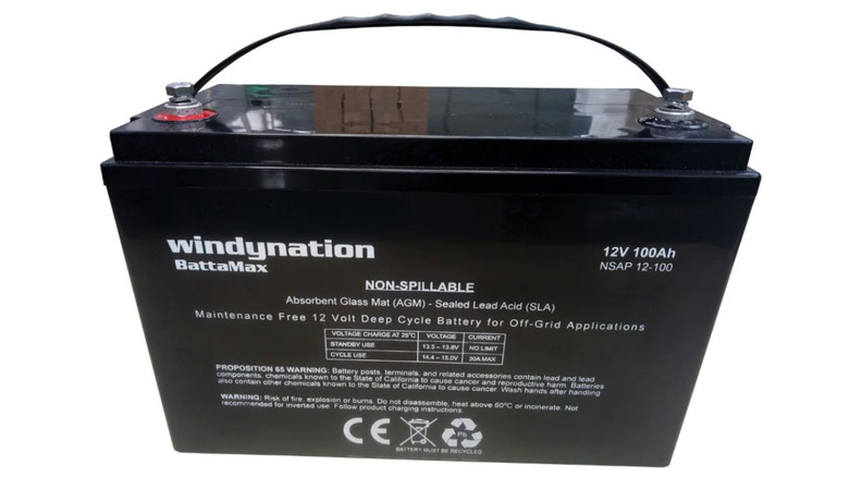 Windy Nation 100ah 12V 12 Volt AGM Battery  