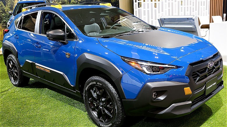 Subaru Crosstrek 2024 on display