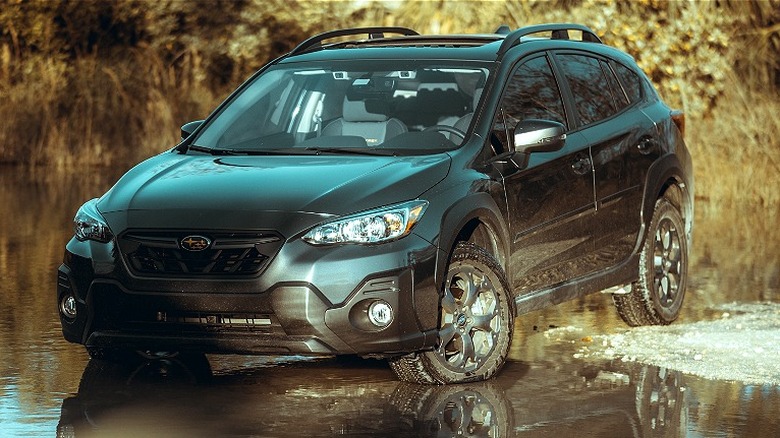 Subaru Crosstrek 2021 by water