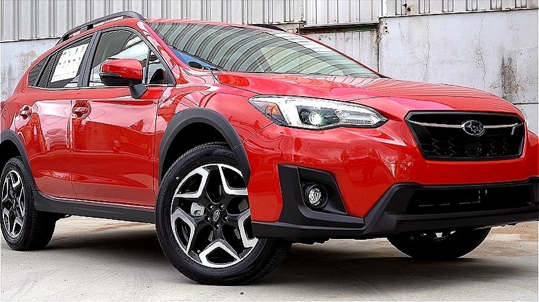 Subaru Crosstrek 2020 on display