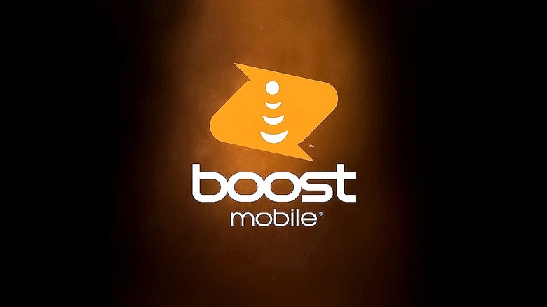 Boost logo in spotlight