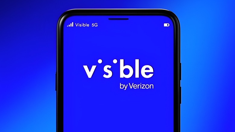 Visible logo on phone