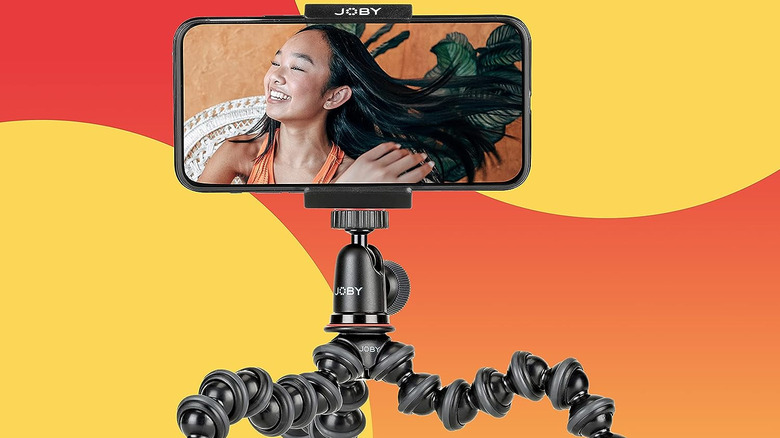 Phone on GorillaPod 1K