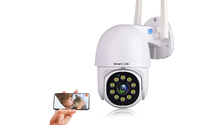 Product image of a smart security camera