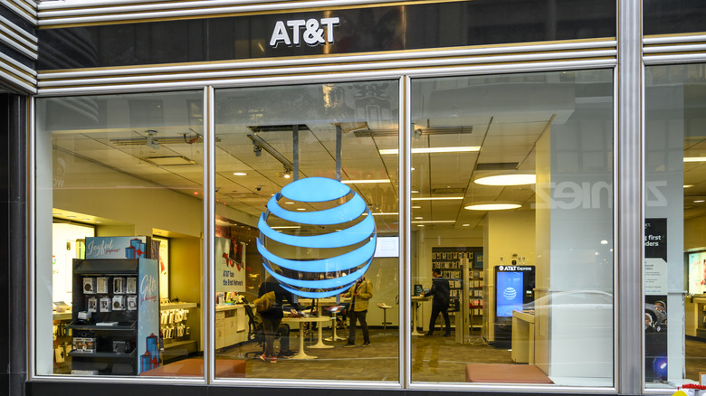 AT&T storefront