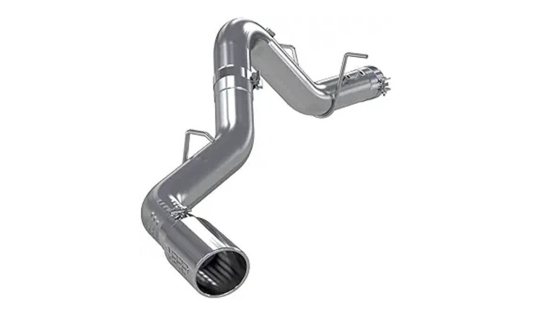 MBRP downpipe for Cummins 6.7 engine