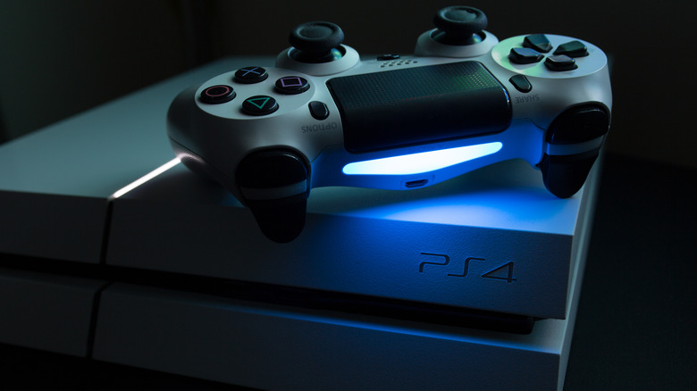 PlayStation 4 console and DualShock controller