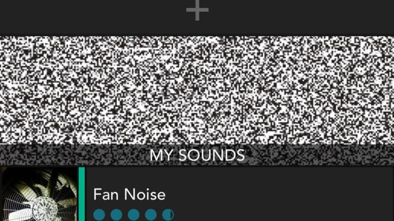 White Noise HQ app interface