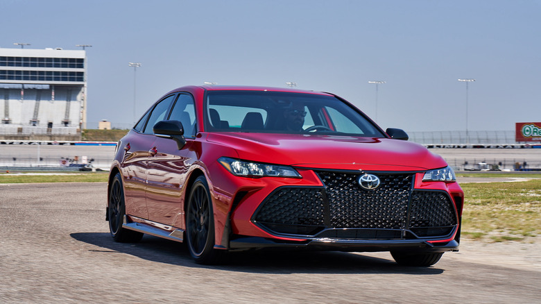 2020 Avalon TRD in Supersonic Red