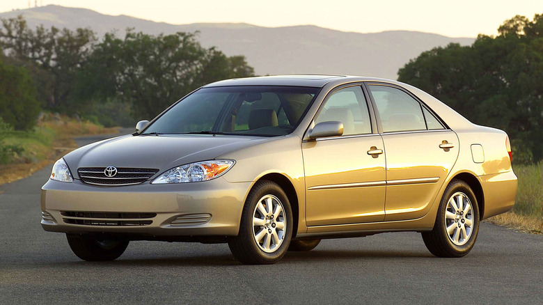 Camry sitting ing sunlight