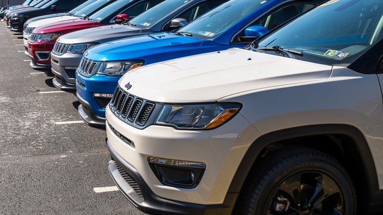 different Jeep models