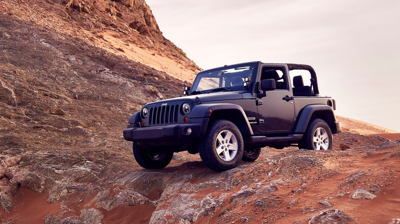 Jeep off-roading