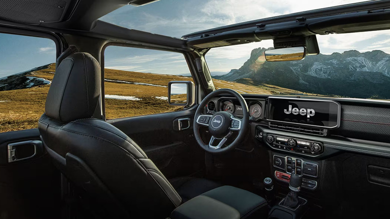 Jeep Wrangler interior