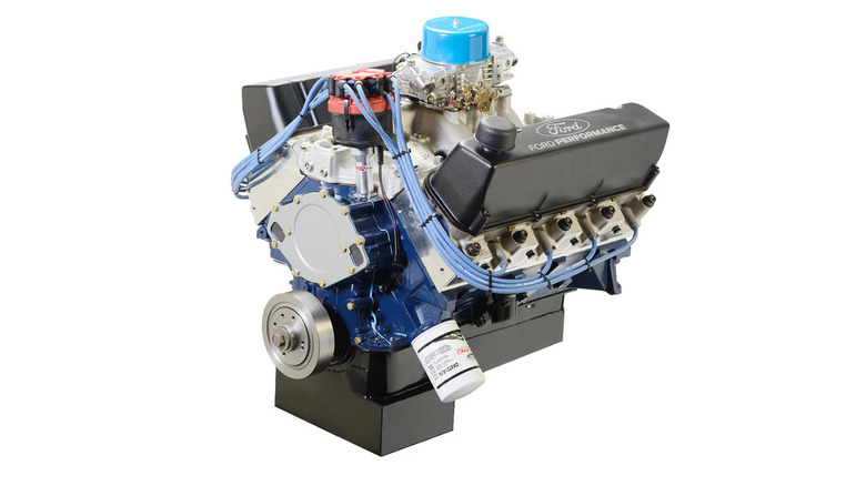 A 572 Cubic Inch Big Block Street crate engine