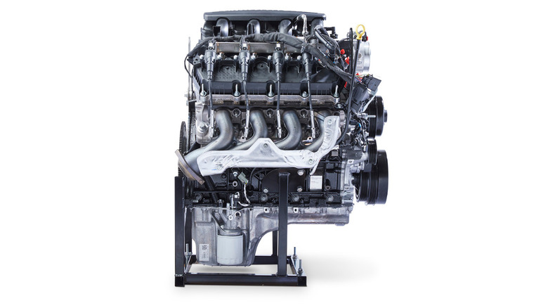 A 7.3 liter MEGAZILLA crate engine