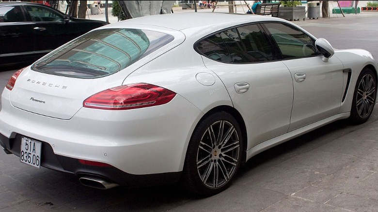 2013 Porsche Panamera parked