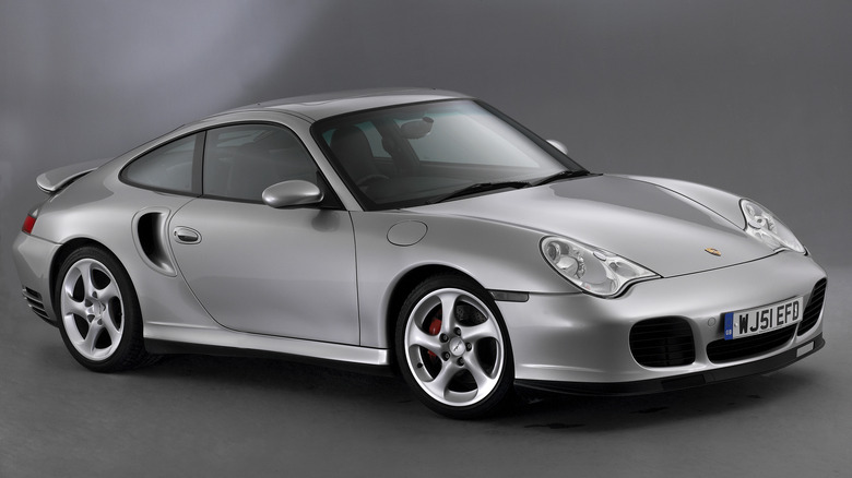 Porsche 996 Turbo on display