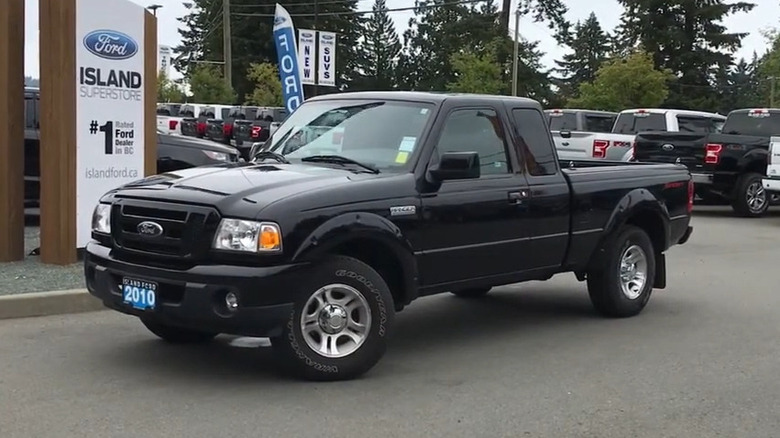 Ford Ranger in parking lot