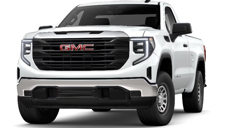 White GMC Sierra 1500