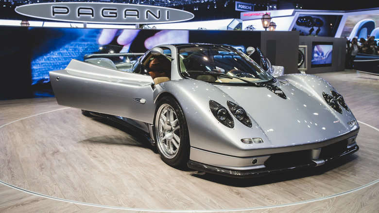 Pagani Zonda c12 at Geneva Auto Show