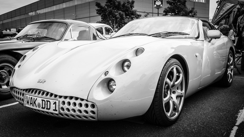 TVR Tuscan Speed Six in white