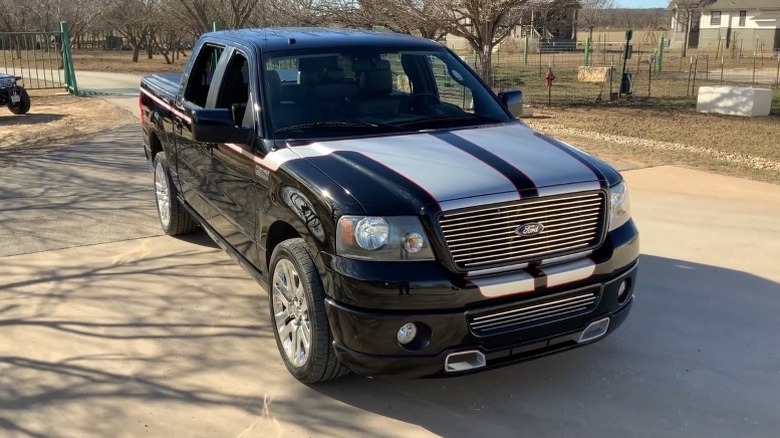 2008 Ford F-150 Foose Edition parked on a pavement with trees in the background