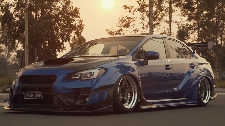 Blue Varis WRX STI