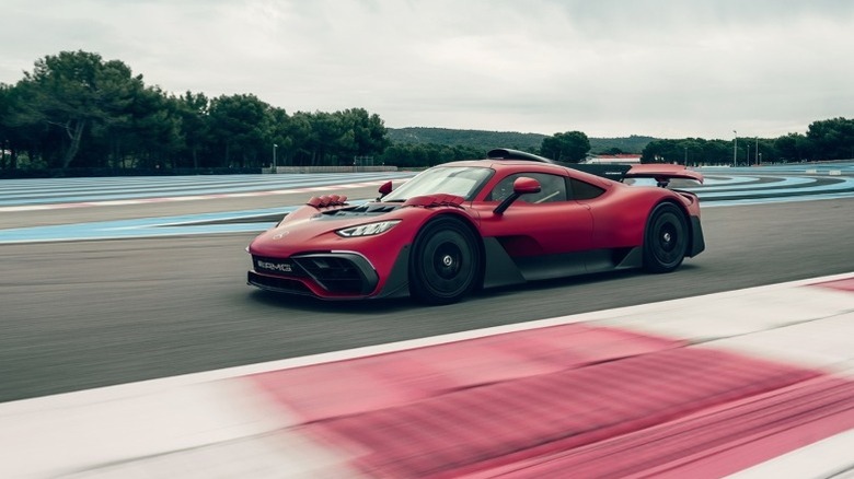 Mercedes-AMG ONE driving