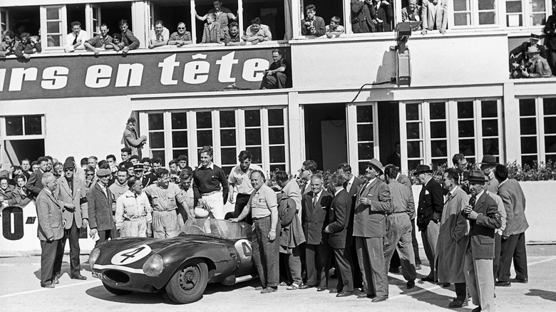 1956 Le Mans winning Jaguar