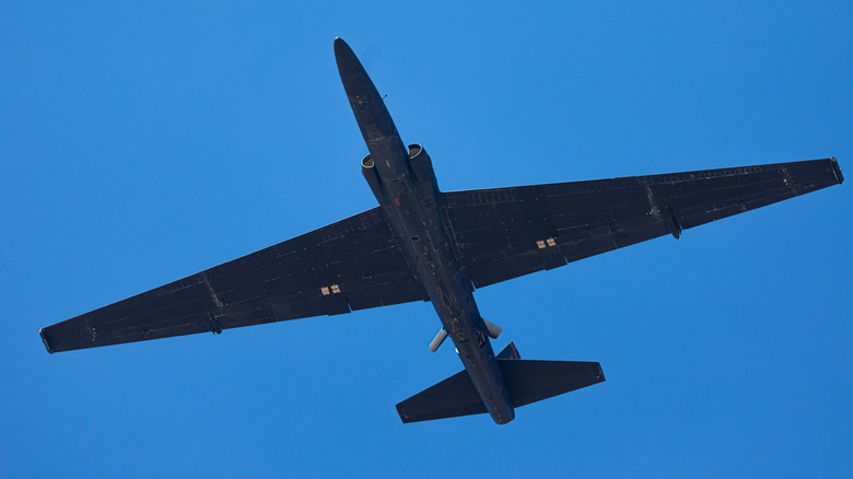 U-2 Dragon Lady in the air