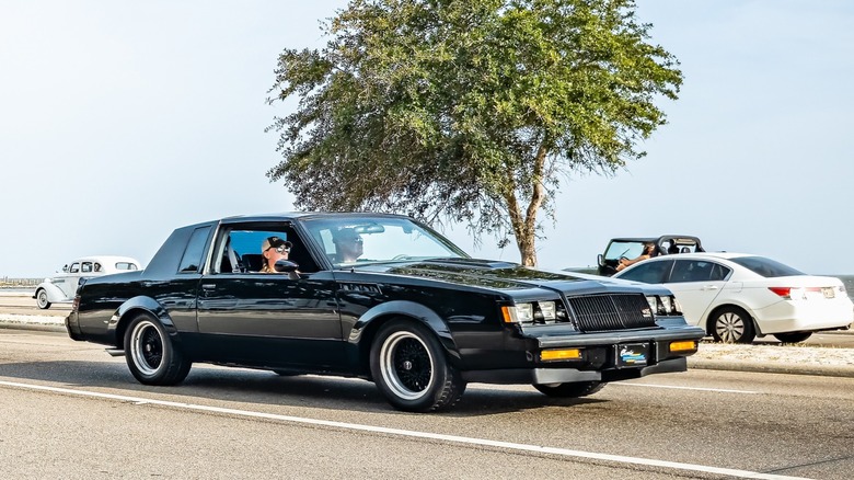 A black 1987 Buick Grand National GNX