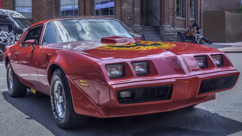 A 1981 Pontiac Firebird Trans Am