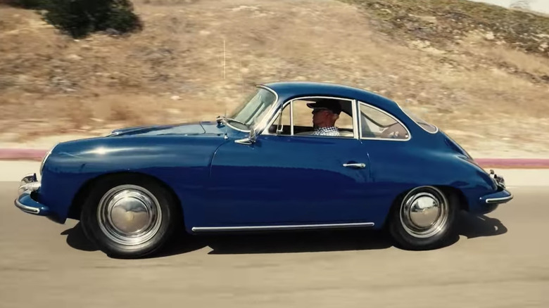 blue Porsche 356C