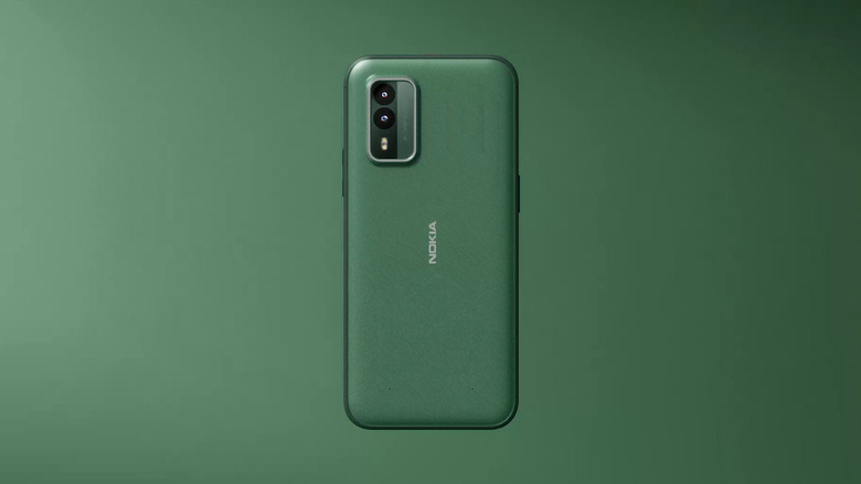 Nokia XR21 phone in green