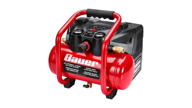 red bauer air compressor