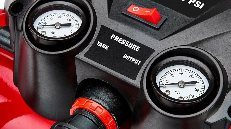 bauer air compressor gauges