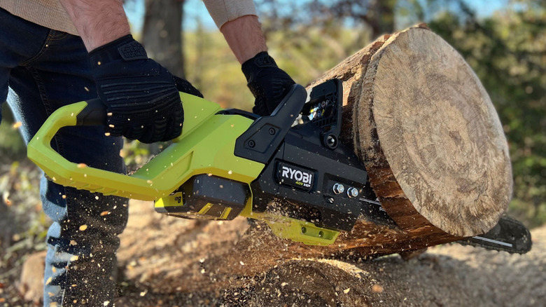 Ryobi 20-inch chainsaw