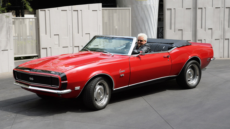 1968 Camaro SS convertible driven by Guy Fieri