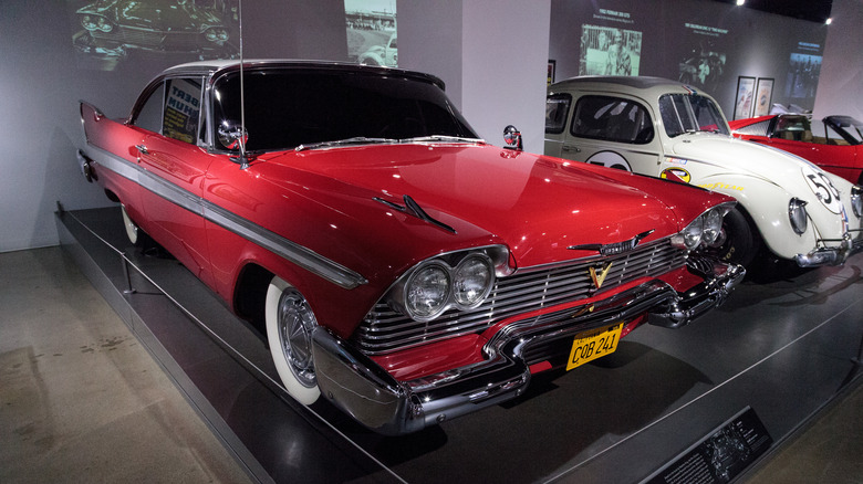 Christine 1958 Plymouth Fury on display